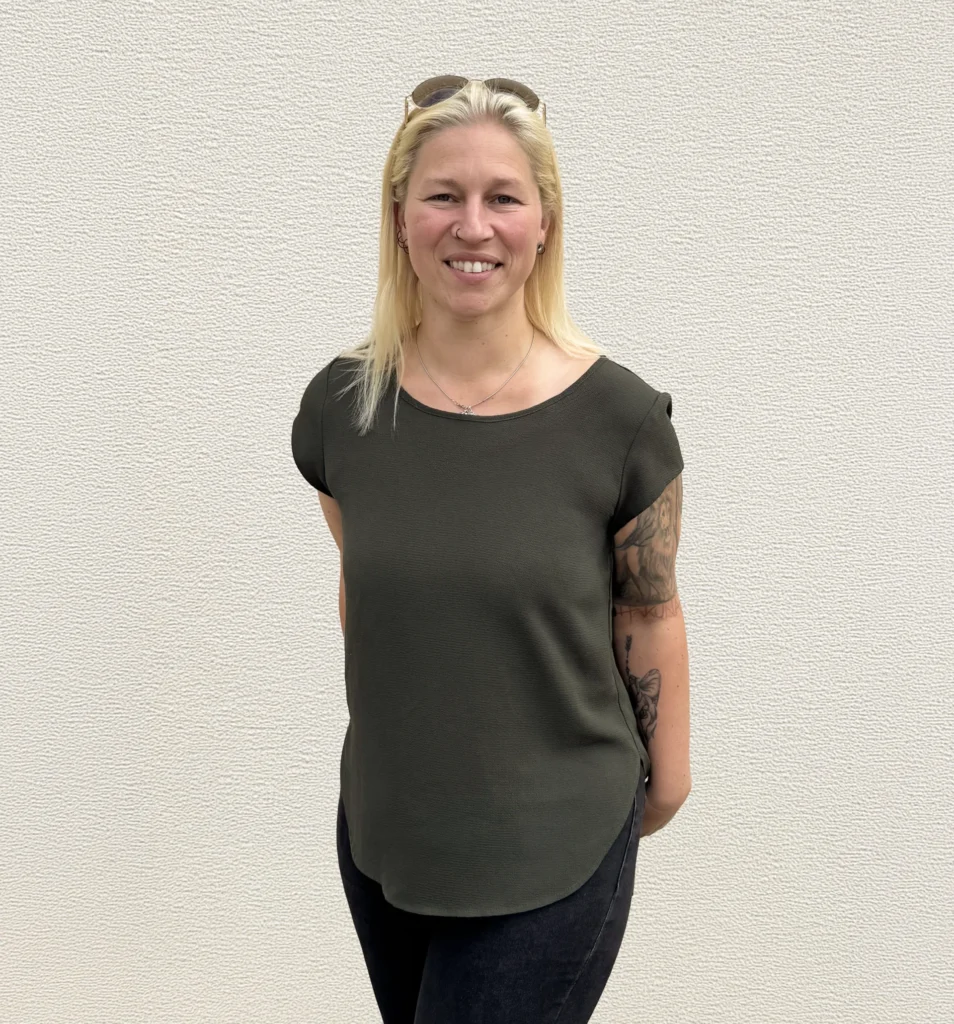 Foto von einer blonden Frau