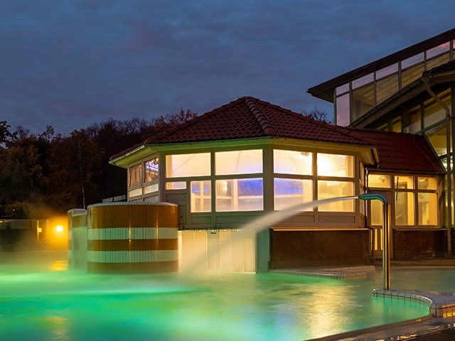 Sole-Aussenbecken der Soltau Therme