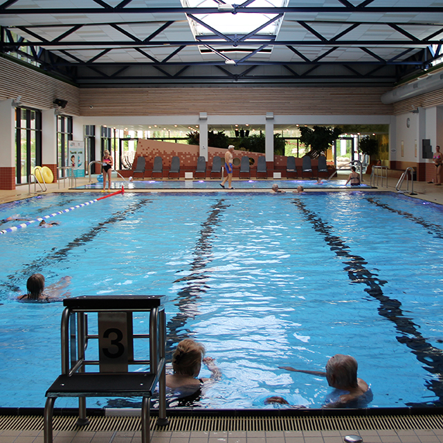 Sportschimmbecken der Soltau Therme Sportschimmbecken der Soltau Therme